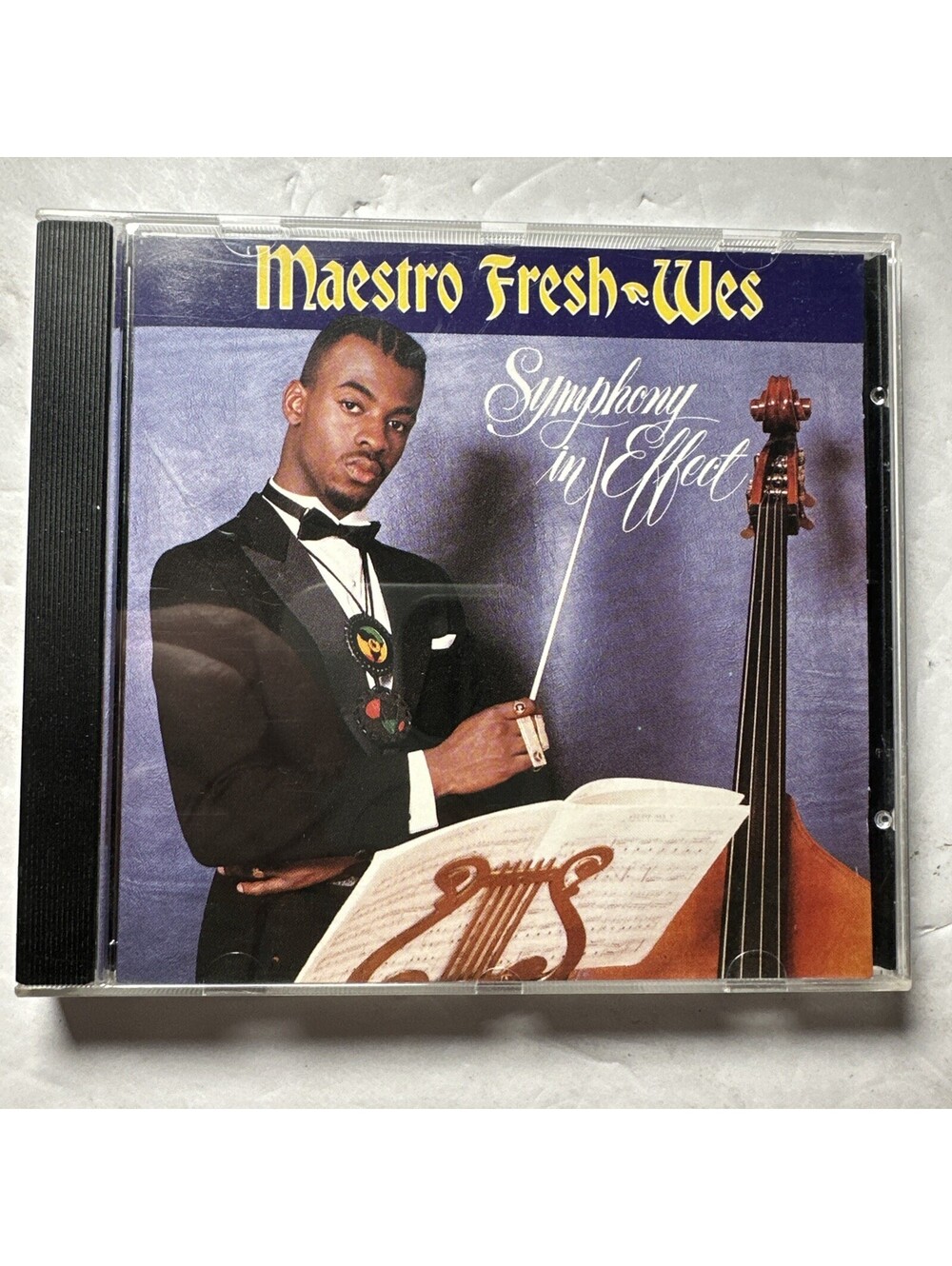 Maestro Fresh Wes Symphony in Effect CD 1989 Saja Music Lefrak-Moelis Records